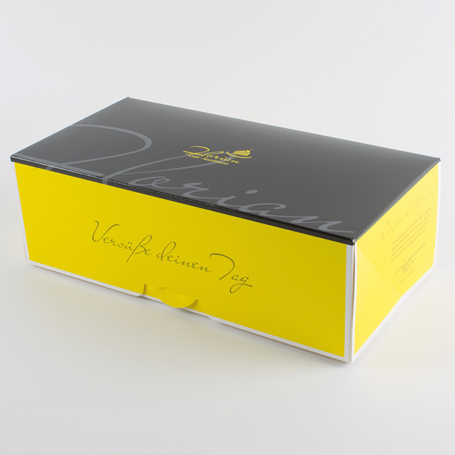 Cake piece box with 2C print Image