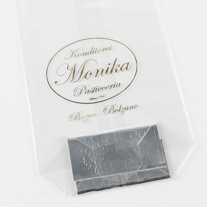 Bag with gold embossing Image