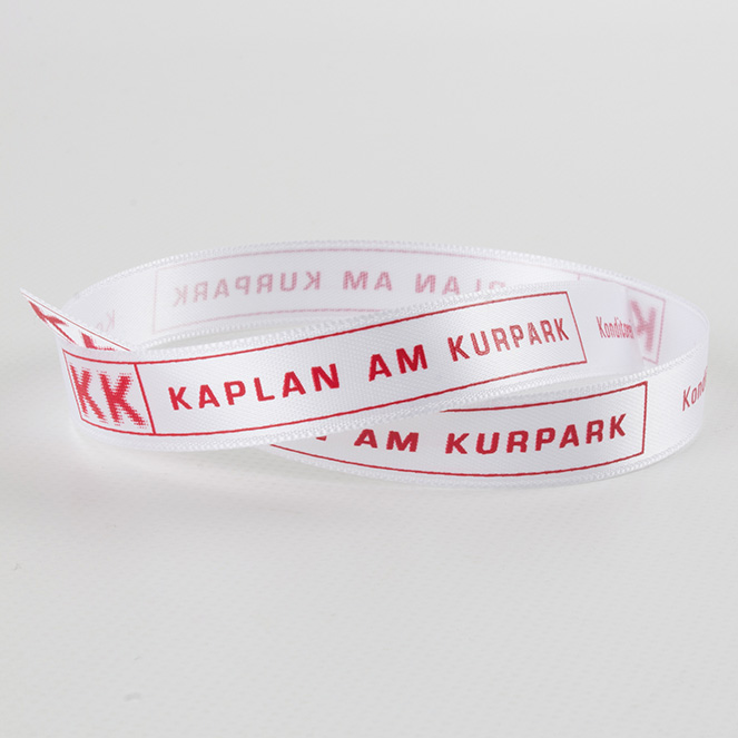 Ribbon with customer print Image