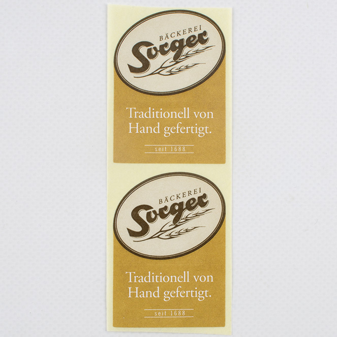 Label with special shape Image